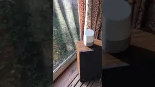 New Google Home first use in the UK