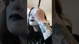 am I black metal enough 🤔 #blackmetal #corpsepaint #goatmoon #musician #makeup #gothstyle