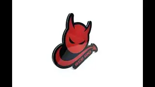 Custom grill badge with any logo