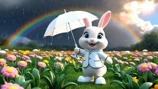 Rollie The Rabbit Sings a Song🎼 About The Rain.🌧️