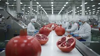 How Pomegranates Are Processed for Commercial Use From Harvest to Packaging&rdquo;