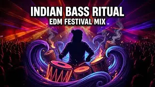 INDIAN BASS RITUAL &ndash; EDM FESTIVAL MIX 🔥 Tribal Bass &times; Indian EDM Anthem