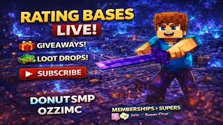 🔴DONUT SMP 🔴 GAMBLING 🔴 RATING BASES 2M 🔴 BOUNTIES 10M+🔴 #live #donutsmp #minecraft #donutsmplive