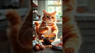 AI Cat Cooks Chinese Noodles Like a Master Chef! 🍜🐱