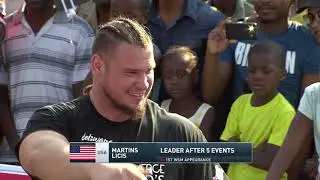 Martins Licis Crushes the Atlas Stones | 2016 World's Strongest Man
