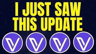 Vechain: I Just Recently Saw This Update Regarding VeChain VET