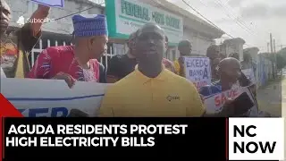 Surulere Residents Protest High Electricity Bills
