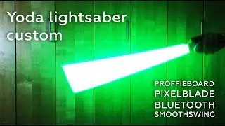 Yoda lightsaber with Proffieboard and ProffieOS v2.2 firmware update