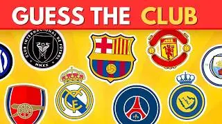Guess The Football Club | Soccer Club Logo Quiz 2024