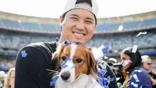 WBCまで2か月…侍J大谷翔平が“最新ショット”公開　本拠地に愛犬デコピンと登場　SNS更新