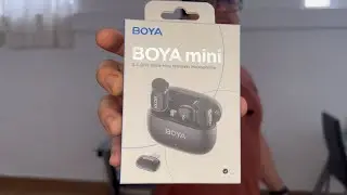 ¡Micrófonos inalámbricos Boya Mini! 🎤