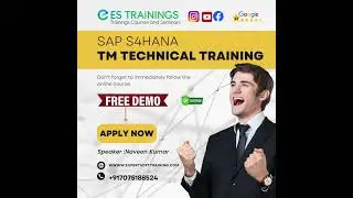 🚀 Advance Your Career with SAP S/4HANA TM &ndash; Technical Training!#expertsofttraining
