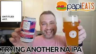 Untitled Art NON ALCOHOLIC West Coast IPA - Dry January Beer Review