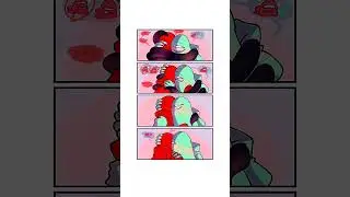 among us red x fortegreen 🥰
