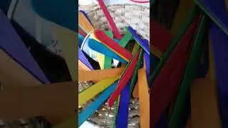 #satisfying #asmr #popsicles #sticks #shorts
