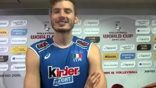 #FIVBMWCup - Italia-Polonia 3-1: Matteo Piano