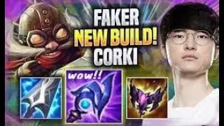 Faker Super Corki Smurfing - Korea Server