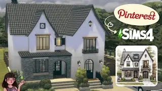 🏡From PINTEREST to THE SIMS 4 | Speed Build NARRATED| No CC