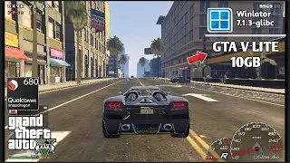 test GTA V LITE 10gb no shadow no crash on snapdragon 680 