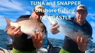 Smoking runs and big Mackeral Tuna, float lining Snapper, Newcastle 