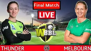 WBBL 2020 final: Melbourne Stars v Sydney Thunder Live