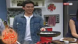 Idol sa Kusina: Sef Cadayona tries flipping food in a pan