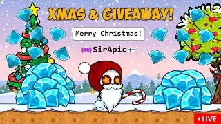 Xmas & 1000 Gems Giveaway! Live Gameplay in EvoWorld.io