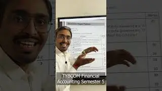 tybcom financial accounting semester 5 practical questions/problems #tybcomsem5  #mumbaiuniversity