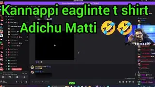 Kannappi eaglinte t shirt.Adichu Matti