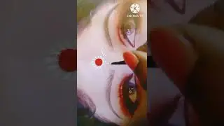 Easy Dot Bindi Design❤️|| #art #chandan #bindi #design #trending #shorts #viral
