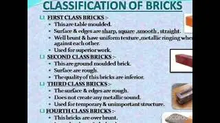 Bricks ll types of Bricks ll Size of Bricks ll