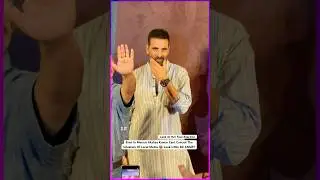 Akshay Kumar Look Se Tensed Today As AK Cant Handle Meerut Local Media, Look His Reaction 🤬 #shorts