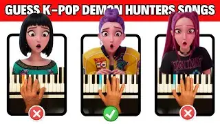 Guess the Song 🎹 Piano Tutorial 🔥 K-Pop Demon Hunters – ONLY 1% CAN (9 Seconds)