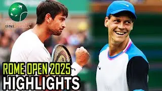 Jannik Sinner vs Mariano Navone Round 2 Highlights | Rome 2025