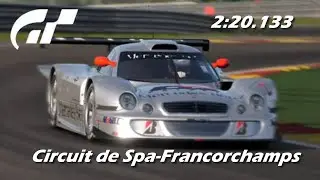 Super License S-8 One Lap Attack | '98 Mercedes-Benz CLK-LM | Circuit de Spa-Francorchamps | GT7