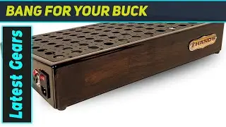 Best HANDS Wood PedalBoard for Guitarists