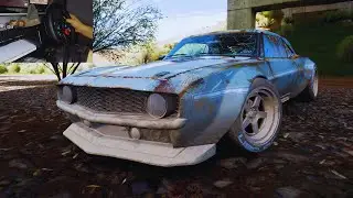 1969 Camaro Rebuild Challenge | Forza Horizon 5 | Steering Wheel Gameplay