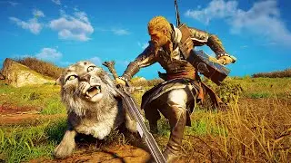 AC Valhalla - All Legendary Animals Location & Gameplay with Excalibur, Mj&ouml;lnir & Nodens Arc
