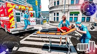 Us Emergency Ambulance Rescue Simulator - 911 Emergency Van Driving 3D - Android GamePlay