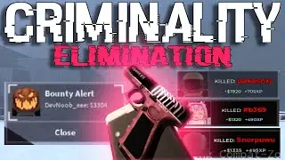 I Used the LIMITED Elimination Skin in Criminality&hellip; It&rsquo;s Insane