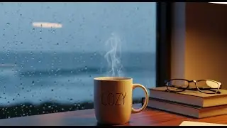 Cafe by the Ocean  Chill Jazz Hop for Working  Reading  Lofi Beats with Sea Waves Bar
