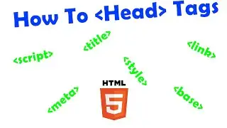 Setup head elements  in HTML!