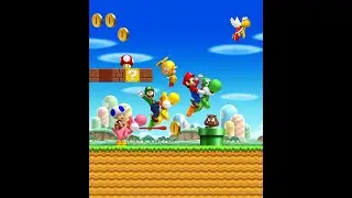 Unlocking New Super Mario Bros Levels.❤️🔥 Winter Live🥶❄️