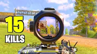 15+ KILLS SOLO VS SQUAD | COD MOBILE BATTLE ROYALE