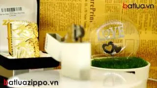 Bật lửa zippo 214ZL ch&iacute;nh h&atilde;ng m&agrave;u trắng - M&atilde; SP: BL09737