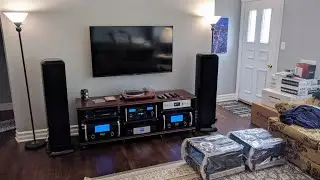 Stereo system update. Rack parts are in and new sources!
