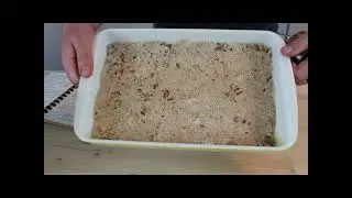 Amish Sour Cream Apple Bars