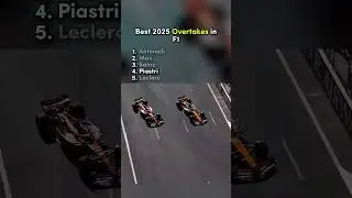 Best F1 Overtakes 2025 🏎️ Insane Wheel-to-Wheel Battles You Need to See!