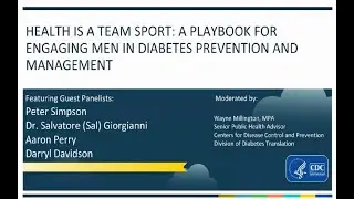 Health Is a Team Sport: Connecting Men to Resources for Diabetes Prevention and Management