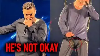 Фанаты уходят после того, как Джастин Тимберлейк унижает себя на сцене